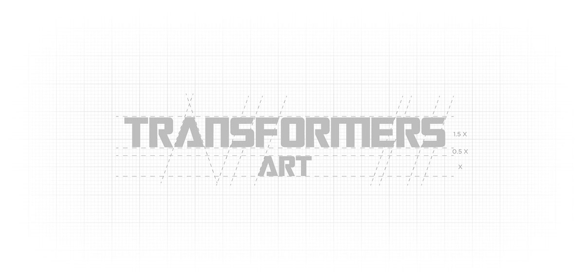 Transformers art logo design and conception
